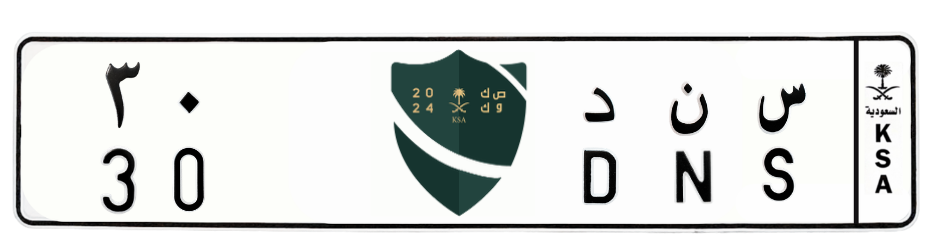 لوحة س ن د 30